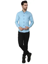 CRAFT HEAVEN Men's Solid Regular Fit Casual Shirt for Men Formal Shirts for Office College Boys Men Full Sleeves Work Wear-thumb1