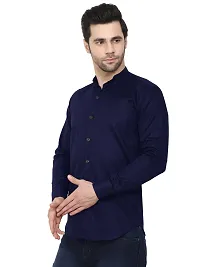 CRAFT HEAVEN Men's Solid Regular Fit Casual Shirt for Men Formal Shirts for Office College Boys Men Full Sleeves Work Wear-thumb1