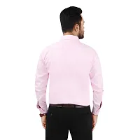 CRAFT HEAVEN Men Casual Cotton Full Sleeves Formal Regular Slim Fit Plain Office Shirts-thumb4