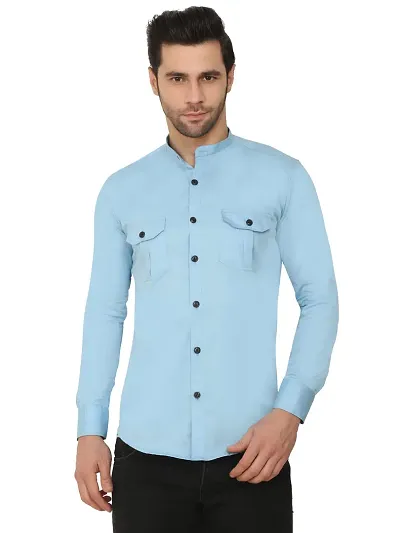 Must Have Cotton Blend Long Sleeves Casual Shirt 