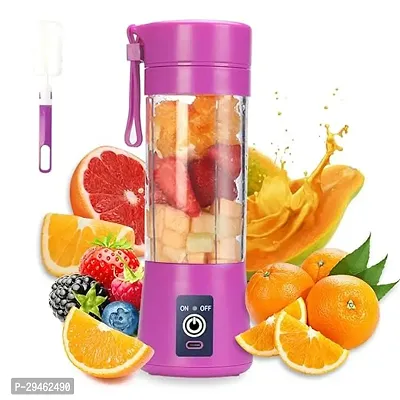 Classic Electric USB Juicer Blender For Shakes and Smoothies Six Blades for Great Mixing ,380ml