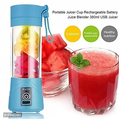 Classic Electric USB Juicer Blender For Shakes and Smoothies Six Blades for Great Mixing ,380ml-thumb0