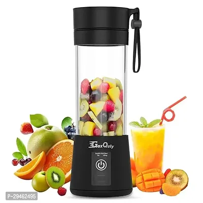 Classic Electric USB Juicer Blender For Shakes and Smoothies Six Blades for Great Mixing ,380ml-thumb0