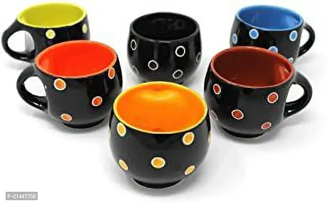 Premium Quality Ceramic Cups Pack Of 6-thumb2