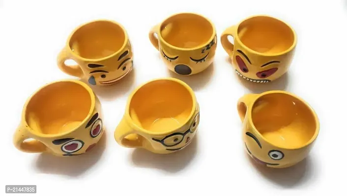 Premium Quality Ceramic Cups Pack Of 6-thumb3