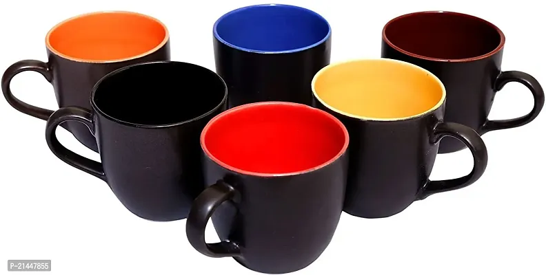 Premium Quality Ceramic Cups Pack Of 6