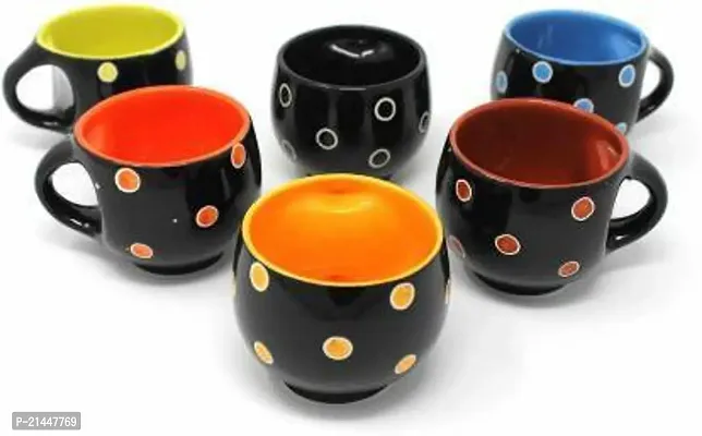 Premium Quality Ceramic Cups Pack Of 6