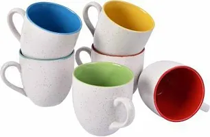 Premium Quality Ceramic Cups Pack Of 6-thumb1