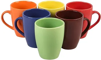 Premium Quality Ceramic Cups Pack Of 6-thumb1