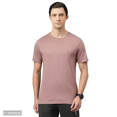 Stylish Polyester Round Neck T Shirt for Man-thumb0