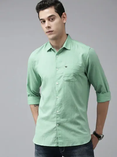 Hot Selling Cotton Blend Long Sleeve Formal Shirt 
