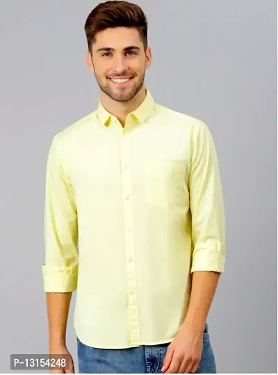 Yellow Shirt ww Formal Shirts For Men