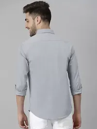 Grey Shirt  Formal Shirts For Men-thumb1