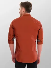 Rust Badlook Shirt Modelq Formal Shirts For Men new-thumb1