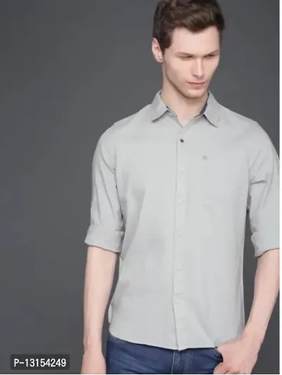 Grey Shirt ww Formal Shirts For Men