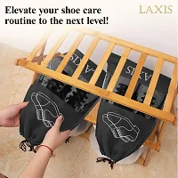 LAXIS - Shoe Bag for Travel  Storage Organizer for Women  Men | Travel Accessories Shoe Bags Pouches | Travel Shoe Cover for Travelling Travel Essentials-thumb3