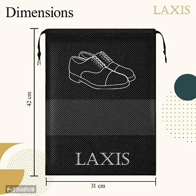 LAXIS - Shoe Bag for Travel  Storage Organizer for Women  Men | Travel Accessories Shoe Bags Pouches | Travel Shoe Cover for Travelling Travel Essentials-thumb2