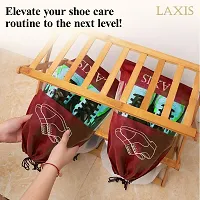 LAXIS - Shoe Bag for Travel  Storage Organizer for Women  Men | Travel Accessories Shoe Bags Pouches | Travel Shoe Cover for Travelling Travel Essentials-thumb1