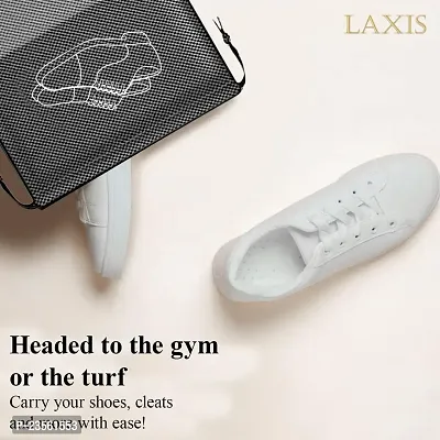 LAXIS - Shoe Bag for Travel  Storage Organizer for Women  Men | Travel Accessories Shoe Bags Pouches | Travel Shoe Cover for Travelling Travel Essentials-thumb2