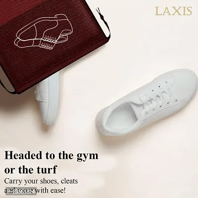 LAXIS - Shoe Bag for Travel  Storage Organizer for Women  Men | Travel Accessories Shoe Bags Pouches | Travel Shoe Cover for Travelling Travel Essentials-thumb5