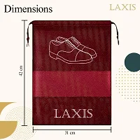 LAXIS - Shoe Bag for Travel  Storage Organizer for Women  Men | Travel Accessories Shoe Bags Pouches | Travel Shoe Cover for Travelling Travel Essentials-thumb3