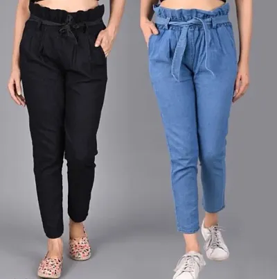 Trendy Casual Wear Jeans combo of 2