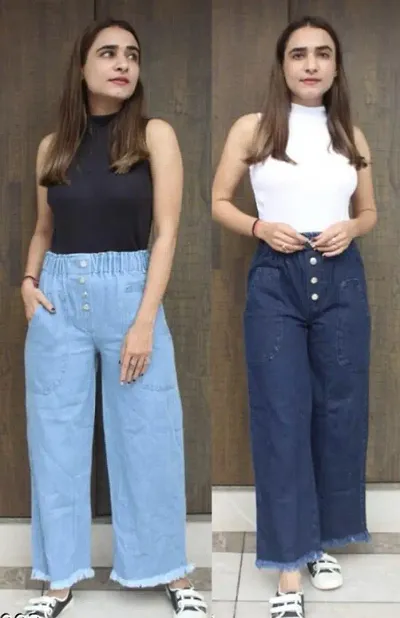 Classy Casual wear jeans combo of 2