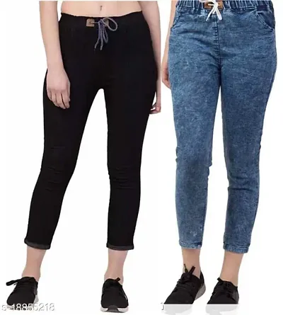 Trendy Regular Fit Jeans Combo of 2
