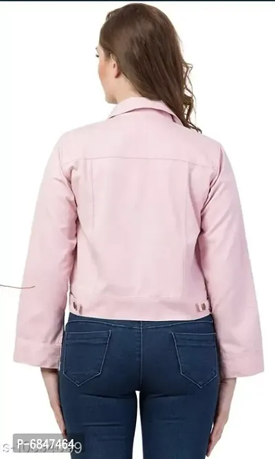 Trendy Denim Solid Womens Shrug/Jacket for Girls.-thumb3