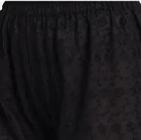 Stylish Latest Full Length Cotton Chikankari/Chikan Palazzo  Fit Women Bell Bottom Pants For Girls-thumb2