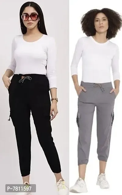 Trendy Latest Joggers Pants And Toko Stretchable Cargo Pants And