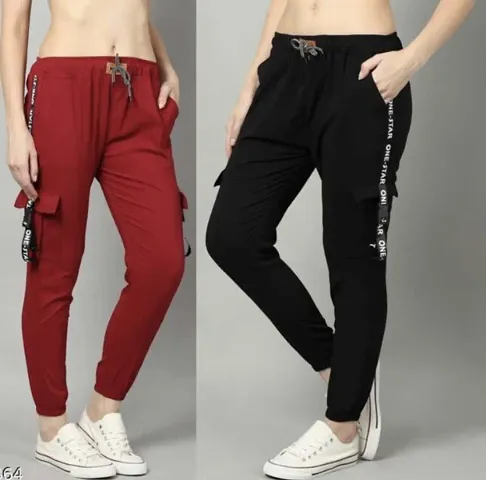 Trendy Casual wear Trouser Combo of 2