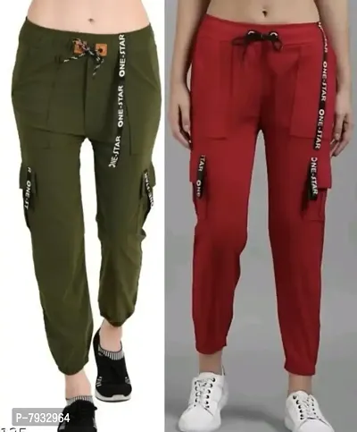 Trendy Trousers Joggers Pants and Toko Stretchable Cargo/Capri