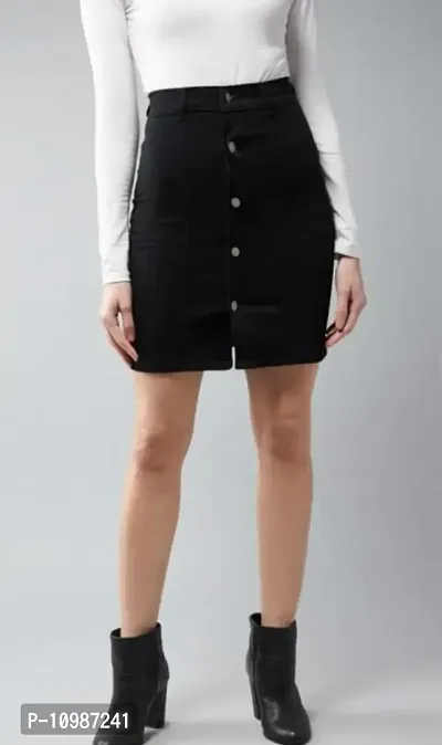 women denim skirt