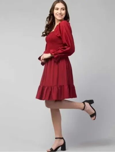 Hot Selling Poly Crepe Dresses 