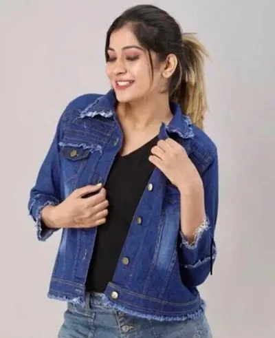 Classic Solid Jacket for Women