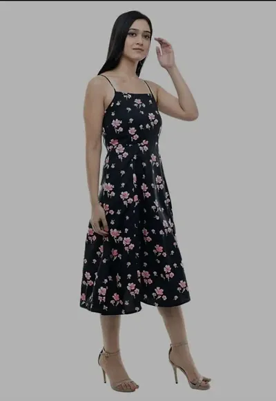 Classic Poly Crepe Dresses For Women