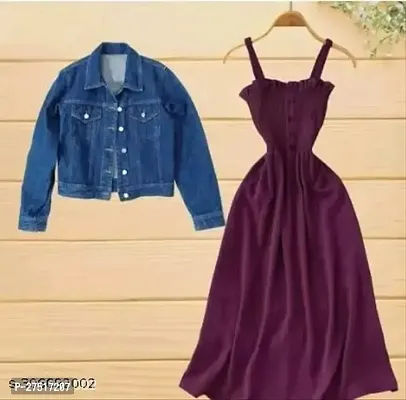 Latest women dresses with jackets-thumb0