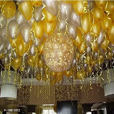 Large Metallic Golden Balloons-10 Pieces-thumb5