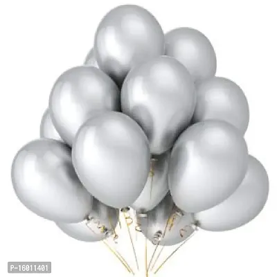 Large Size Metallic Balloons-60 Pieces-30 of Each Color.-thumb5