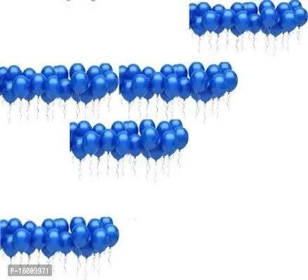 Kaliram  Sons Supper Large Size  Long Lasting Blue Balloons for Decoration (Blue, Pack of 50)-thumb3