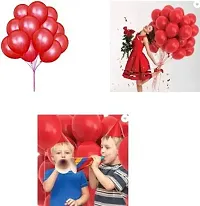 Kaliram  Sons Balloons Combo for Birthdays/Anniversaries/Baby-Showers and Parties/Decoration (Red, Pack of 52)-thumb2