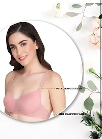 Stylish Cotton Solid Bra for Women-thumb3