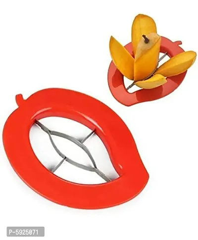 1 Piece Mango Cutter Chopper Slicer Tool Slicing Machine Stainless Steel Blade