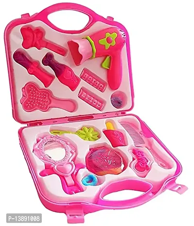 NOWBLOOM Gifts Beauty Set for Girls,Make up Set for Kids, Girls Make Up Toy Set Pink Beauty Make Up-thumb0