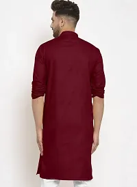 Reliable Cotton Solid Kurtas For Men-thumb1