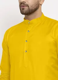 Reliable Cotton Solid Kurtas For Men-thumb3