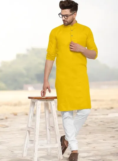 Reliable Solid Kurta For Men