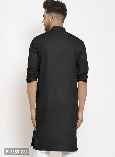 Reliable Cotton Solid Kurtas For Men-thumb2