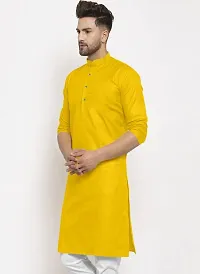 Reliable Cotton Solid Kurtas For Men-thumb2